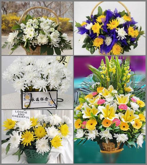 广东广州市花都区赤坭镇国泰村白事提篮配送